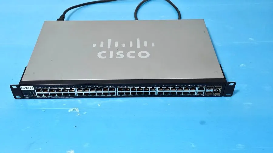 Коммутатор Cisco SG350X-48-K9 48x 10/100/1000 ports 4x 10G Managed Switch