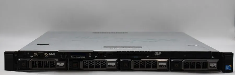 Сервер DELL POWERVAULT NX300 1x intel xeon E5506 16GB RAM No HDD No OS Server