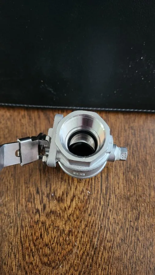 Клапан GROCO IBV-1000-S 1in NPT Stainless Steel Ball Valve 1000 WOG — фото лота 2