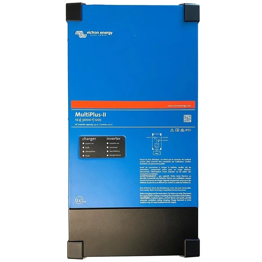 Аккумулятор Victron PMP122305122 MultiPlus-II 12/3000/120-50 120V UL Inverter Ch