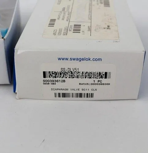 Клапан Swagelok SS-DLV51 High Purity, Pressure Diaphragm Sealed Valve FNSP