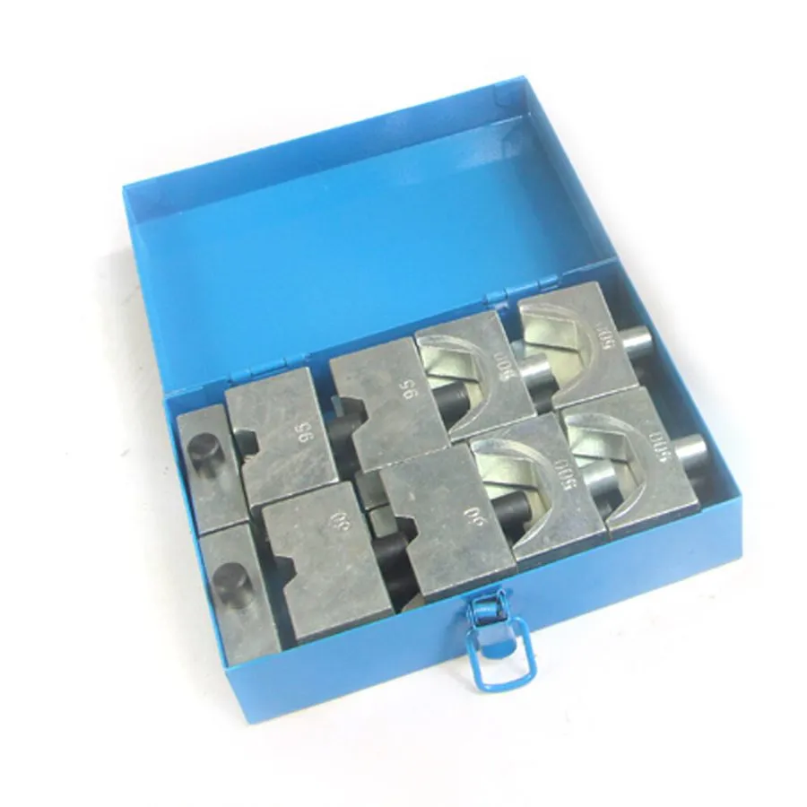 Кабель 20 Ton Hydraulic Crimper Crimping Tool Cable Wire Hose Lug Terminal+12 Di — фото лота 2