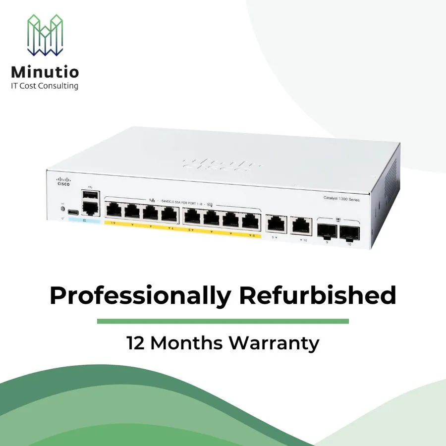 Коммутатор Cisco C1300-8P-E-2G