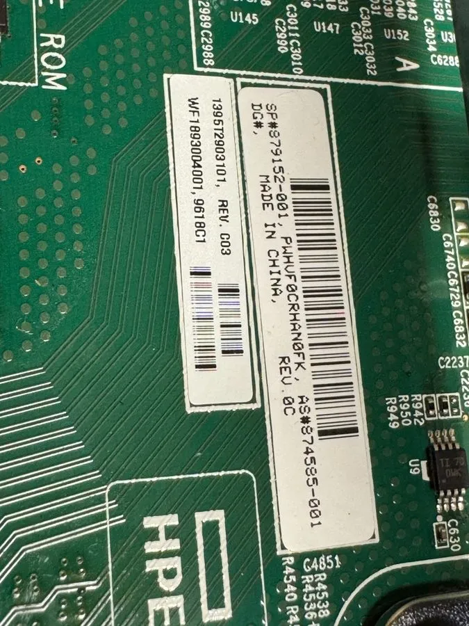 Материнская плата HPE 879152-001 SYSTEM BOARD (for Intel Xeon Skylake Cpus) — фото лота 2