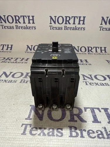Автоматический выключатель EJB34015 15 Amp 480V 3 Pole Square D Circuit Breaker — фото лота 2
