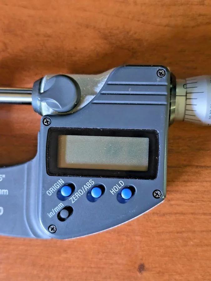 Микрометр Mitutoyo Digital Micrometer 293-348-30 IP65 Coolant Proof 0-1"