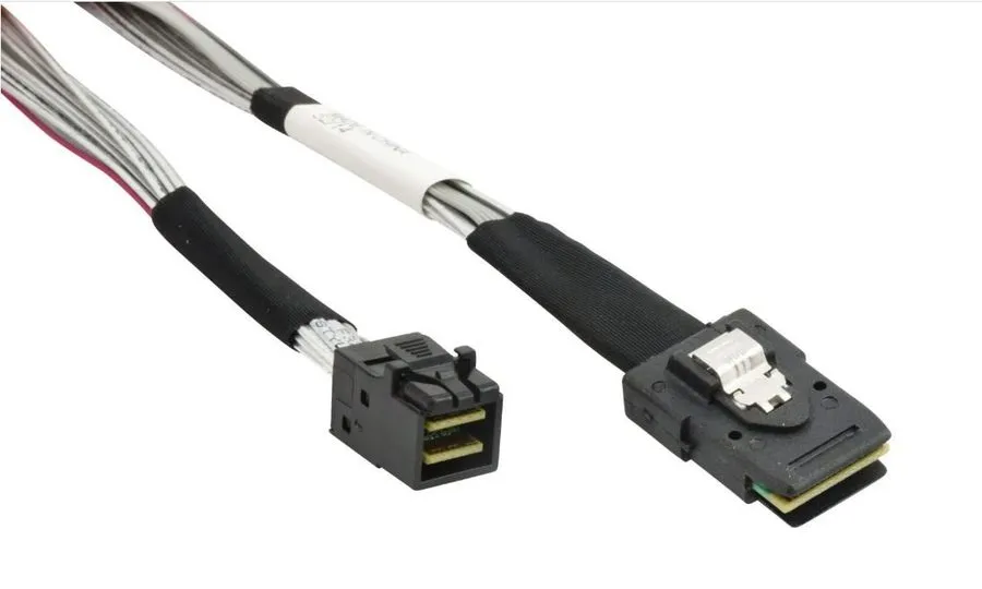 Кабель Supermicro CBL-SAST-0507-02 Internal Minisas To Hd 80Cm Cable 0.8M — фото лота 1