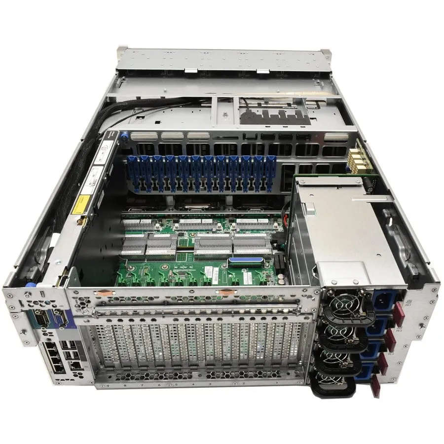 Сервер HP ProLiant DL580 G9 4x E7-8891 V3 10C 2.80Ghz 0GB PC4 RAM 10x SFF 2.5