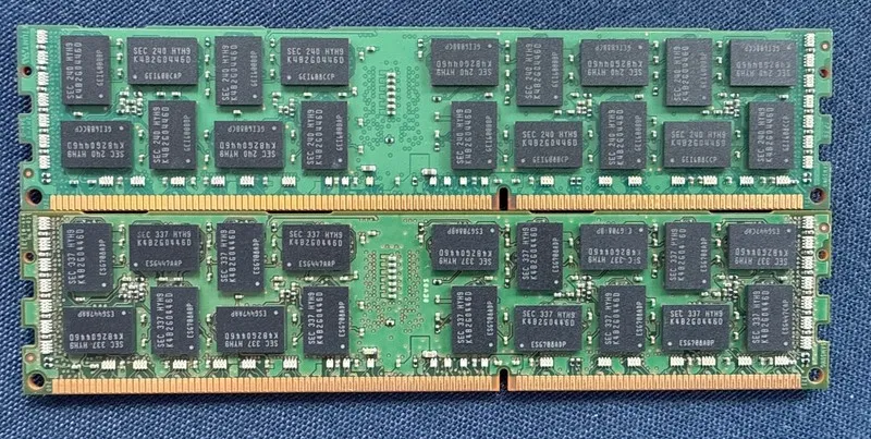 Модуль памяти Samsung M393B1K70DH0-YH9Q9 Samsung 8GB PC3-10600 DDR3-1333MHz ECC — фото лота 2