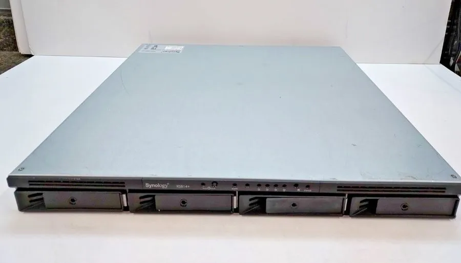 Сетевое хранилище Synology Rackstation RS814 4-Bay Rackmount Network Attached St — фото лота 1