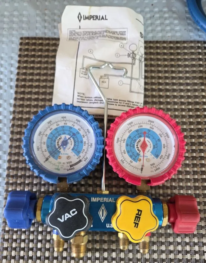 Манометрический коллектор 4-Valve HVAC Manifold Gauge Set