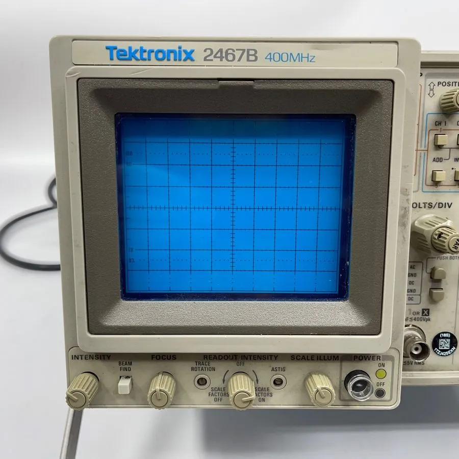 Осциллограф TEKTRONIX 2467B OSCILLOSCOPE 4CH, 400MHZ — фото лота 2