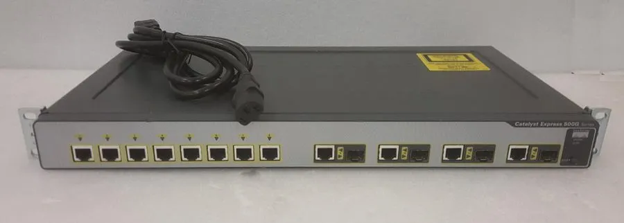 Коммутатор Cisco WS-CE500G-12TC 12 Port Switch 8 x 100/1000Base-T LAN 4 x GE