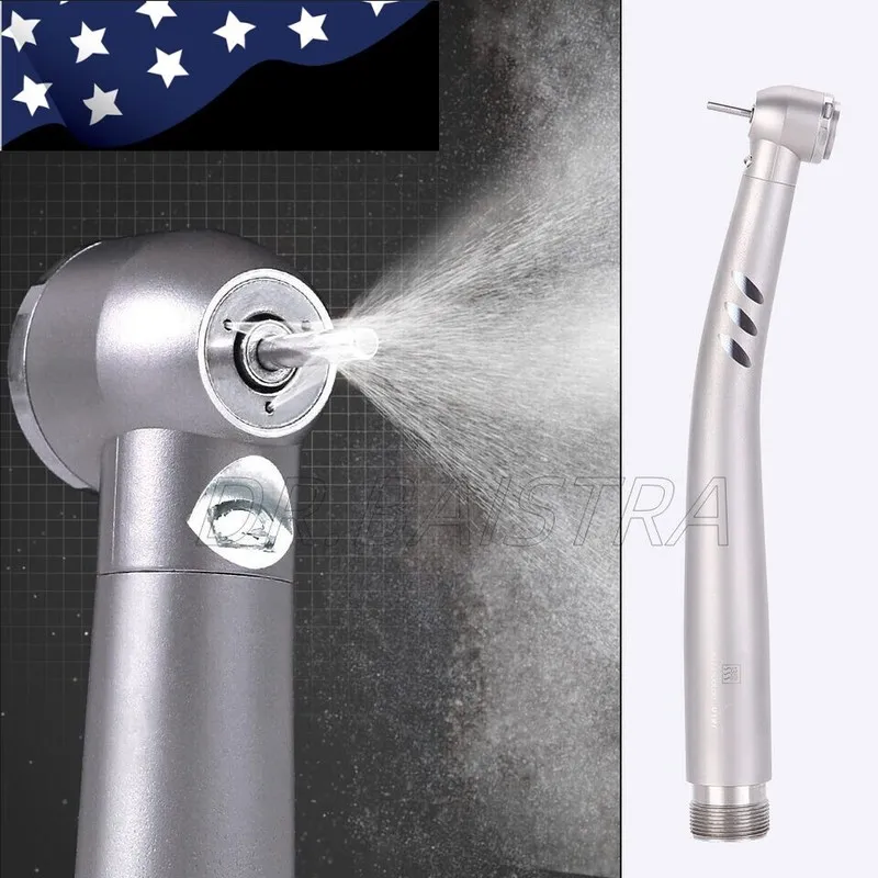 Стоматологический наконечник US COXO Dental High Speed Turbine E Generator LED H — фото лота 1