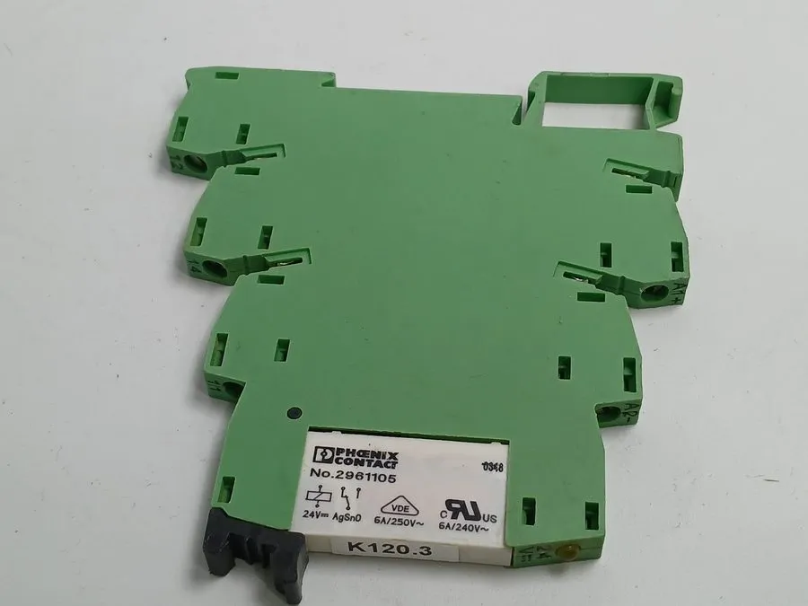 Колодка реле Phoenix Contact 2966016 Relay Socket SPDT 250V 6A, 24VDC Coil, DIN 