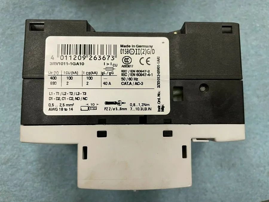 Автоматический выключатель 31398 SIEMENS MOTOR-PROTECTION CIRCUIT BREAKER, 6.3A 