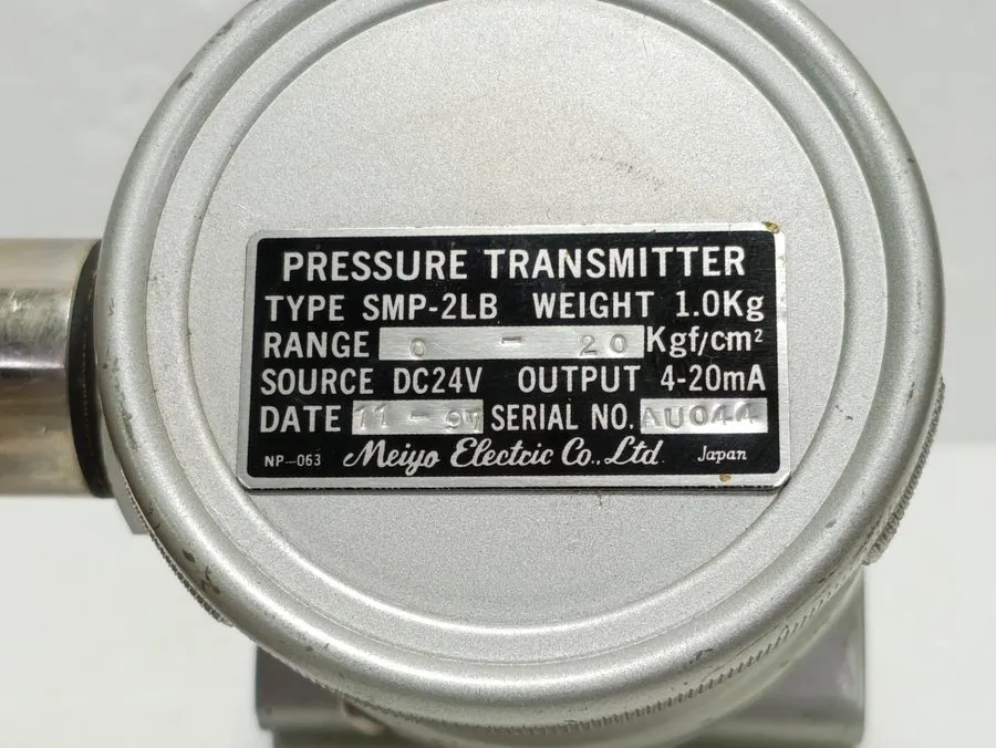 Датчик давления MEIYO ELECTRIC SMP-2LB Pressure Transmitter 0-30MPa 4-20mA 24VDC — фото лота 1