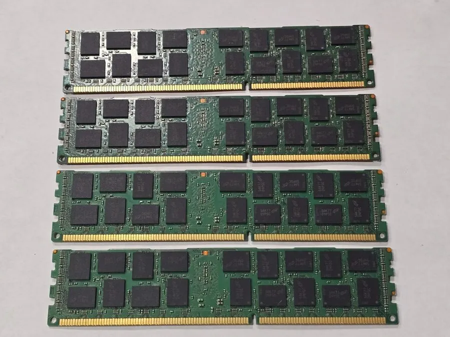 Модуль памяти Micron MT36KSF1G72PZ-1G4K1HE 8GB PC3L-10600R DDR3-1333 Registered  — фото лота 1