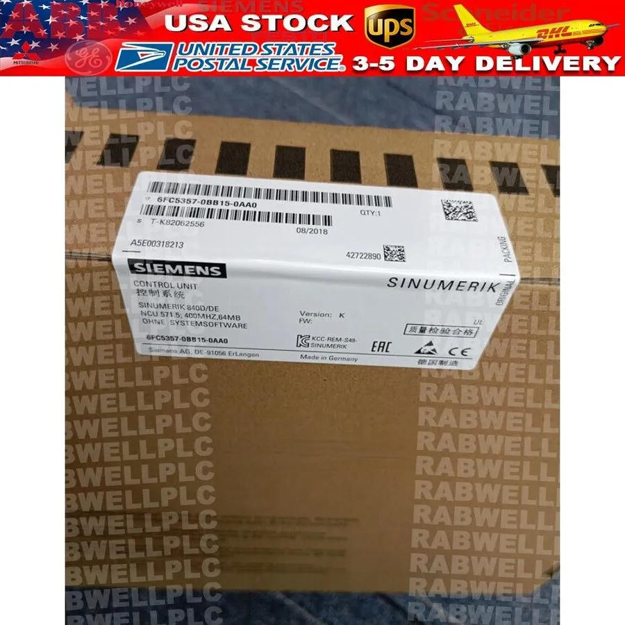 Стойка ЧПУ Siemens 6FC5357-0BB15-0AA0 SINUMERIK 840DDE CNC hardware