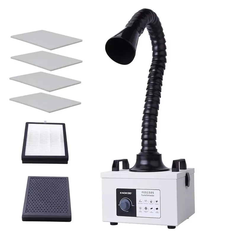 Дымоуловитель KNOKOO FES150S Laser Solder Fume Extractor 100W Air Purifier Smoke