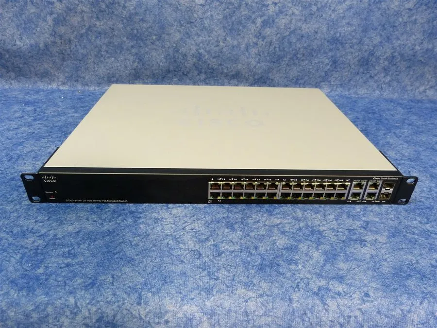 Коммутатор Cisco SF300-24MP 24-Port 10/100 PoE Managed Switch