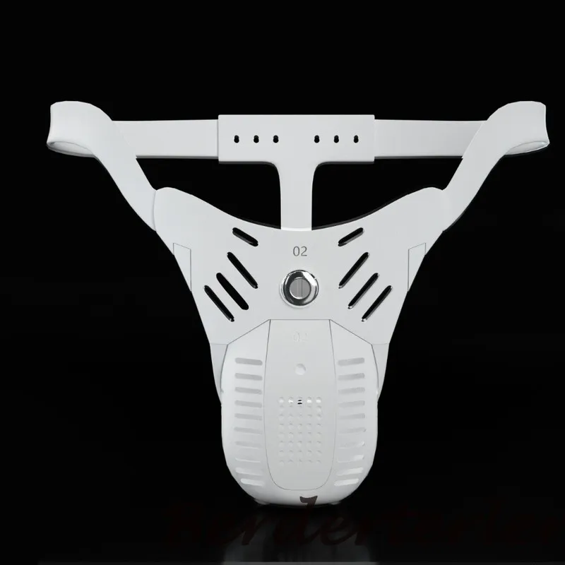 Такелажная скоба White 3DResin Male Customizable Chastity Belt Cage Lock Shackle