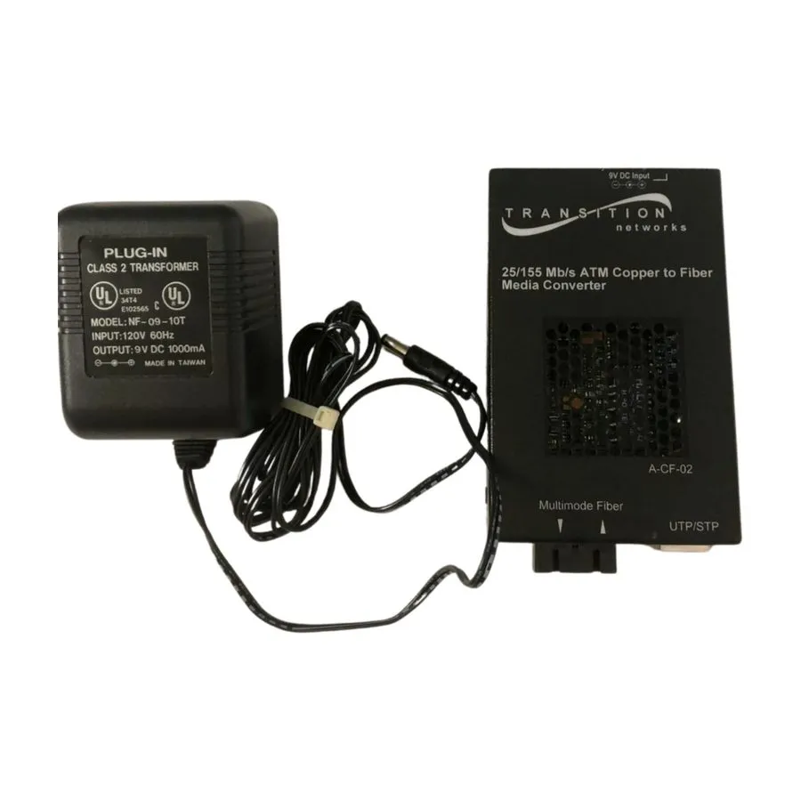 Медиаконвертер Transition Networks 25/155 Mb/s ATM Copper to Fiber Media Convert