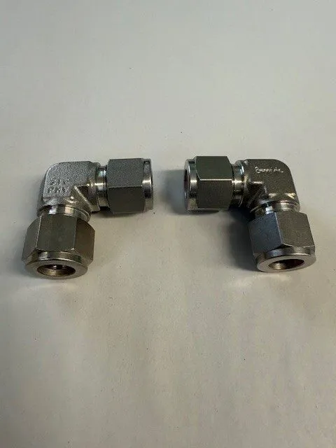 Фитинг 1 Swagelok Stainless Steel Elbow Fitting, 1/2" OD Tube, SS-810-9
