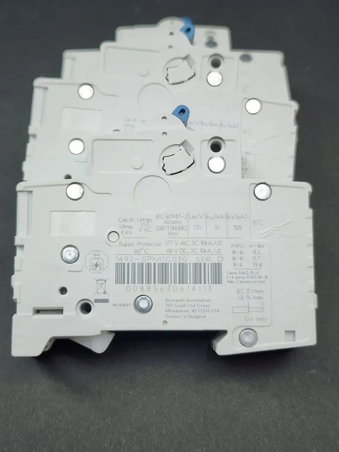Клеммник Allen Bradley 1492-SPM1C030 Ser D Supplementary Protector 3A