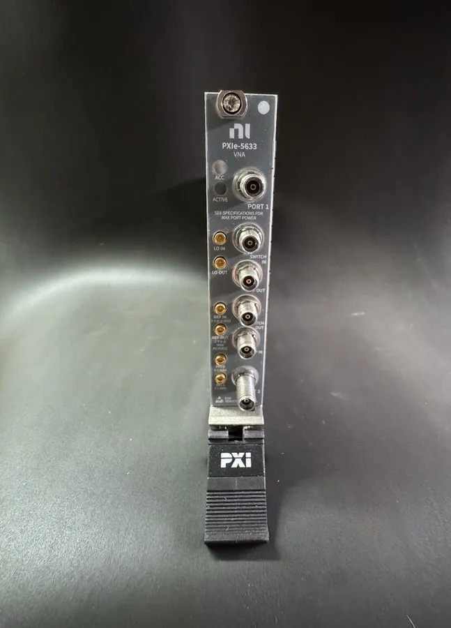 Анализатор цепей NI PXIE-5633 PXI Vector Network Analyzer — фото лота 1
