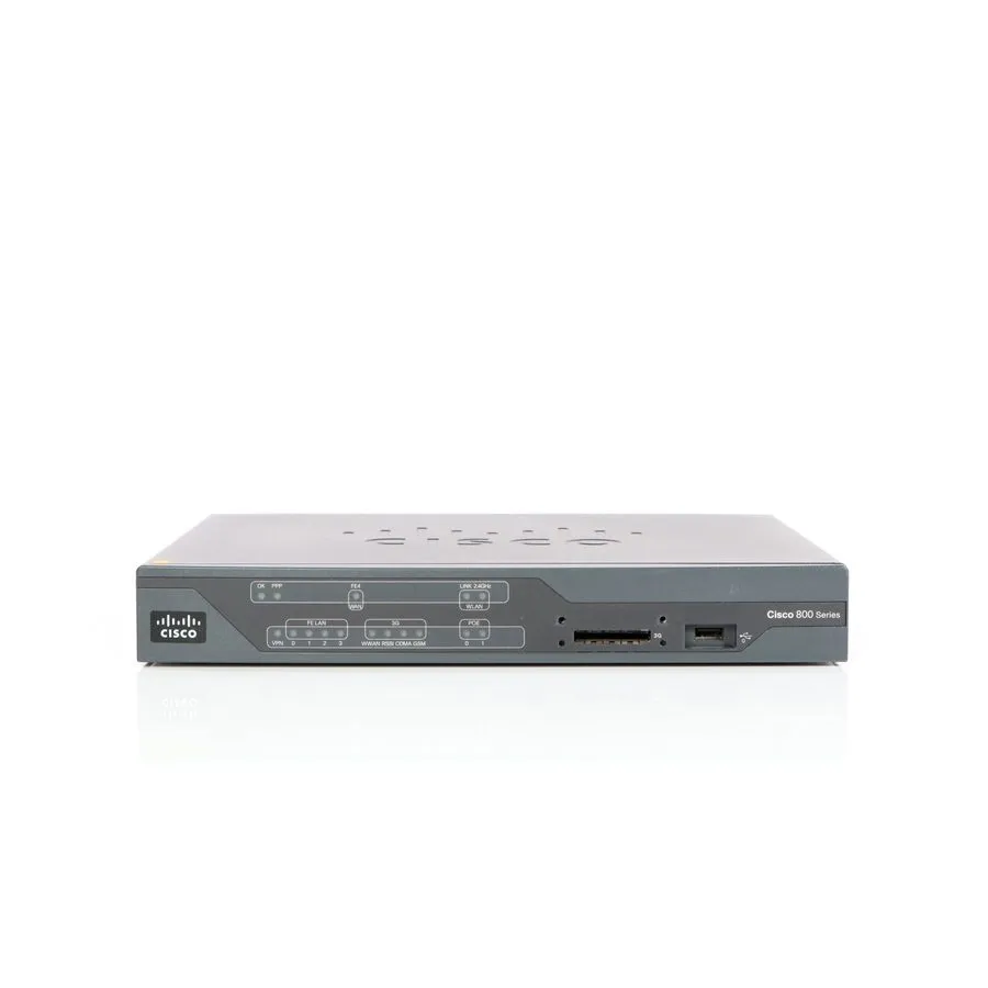 Маршрутизатор CISCO CISCO888G-K9 Cisco 888 G.SHDSL Sec Router w/ 3G B/U