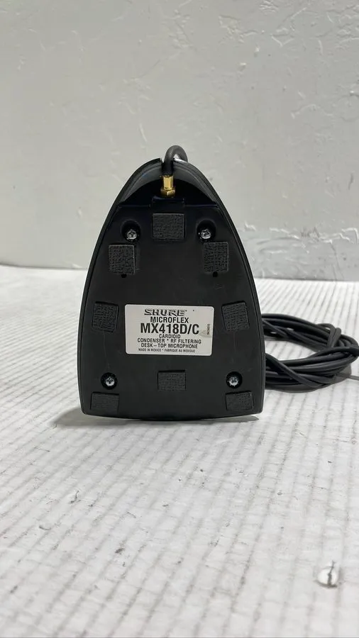 Микрофон SHURE Microflex MX418D/C Cardioid RF Filtering Desktop Microphone
