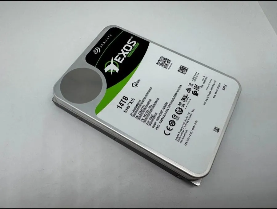 Жёсткий диск Seagate Exos X16 14TB ST14000NM001G SATA 3.5" 7200RPM Enterprise Ha