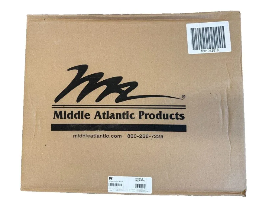 Стойка/шкаф Middle Atlantic U2 2U Rack Shelf 14.75in Deep 2SP Utility Shelf — фото лота 2
