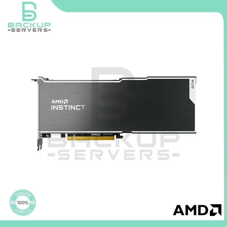 GPU-ускоритель AMD Instinct MI210 64GB HBM2 PCIe 4.0x16 Professional Graphics Ca
