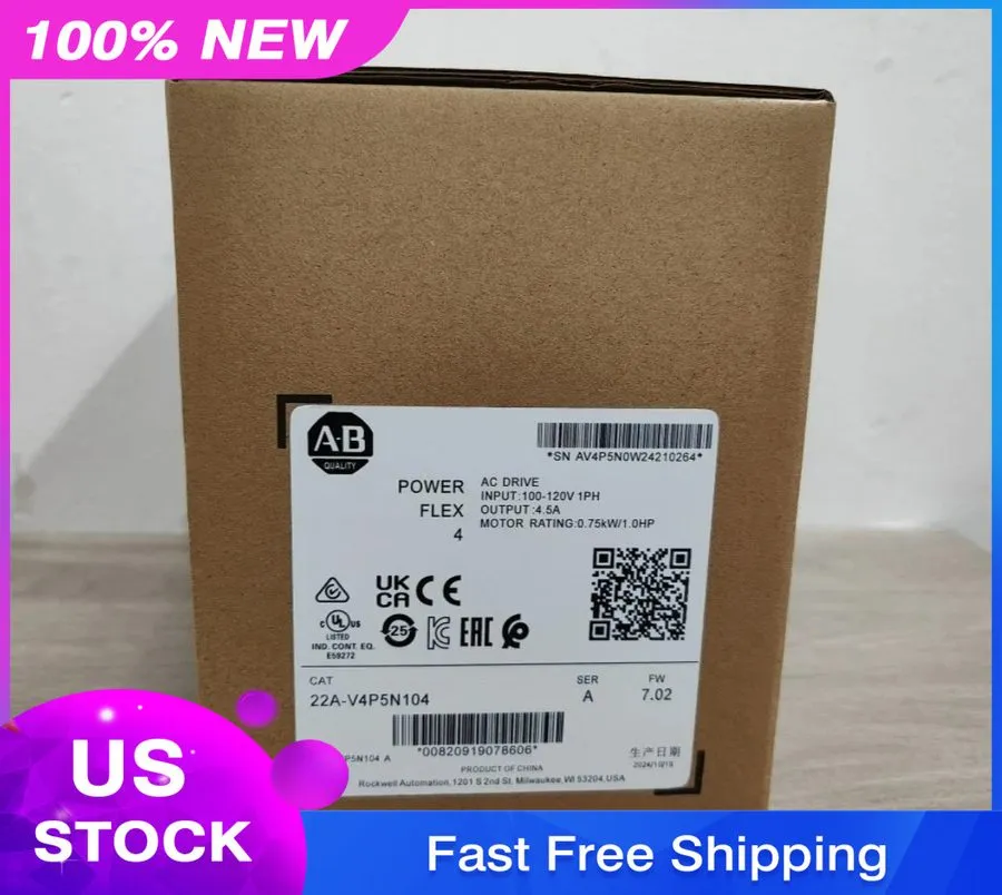 Частотный преобразователь Allen-Bradley PowerFlex 22A-V4P5N104 3-Phase Variable
