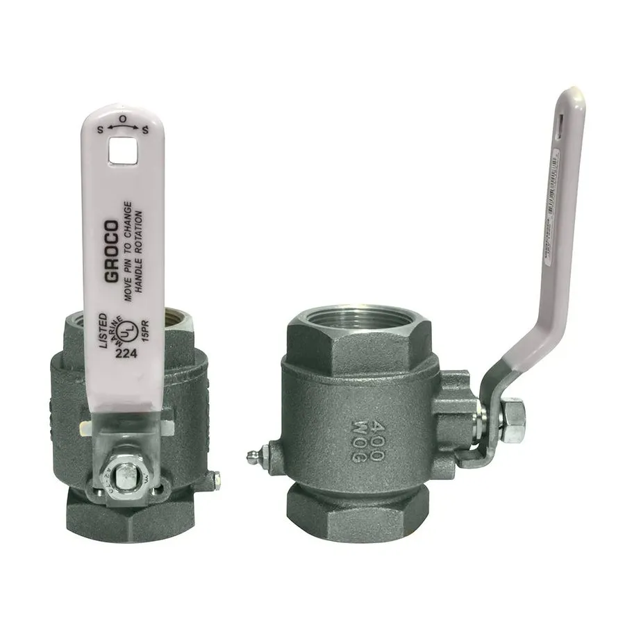 Клапан GROCO IBV-1000-S 1in NPT Stainless Steel Ball Valve 1000 WOG