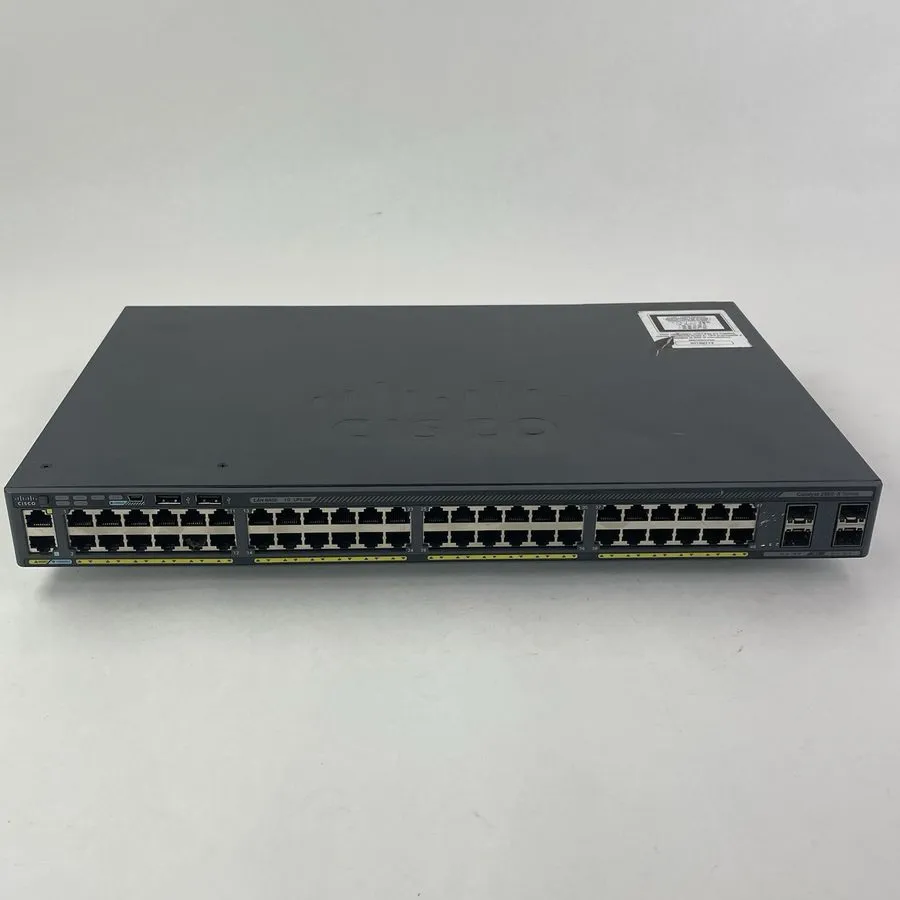 Коммутатор Cisco WS-C2960X-48TS-L 48-Port and Reset