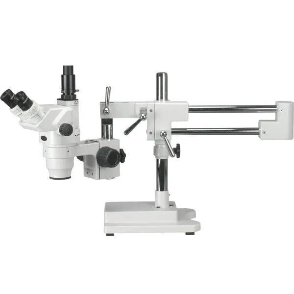Микроскоп AmScope 3.35X-90X Trinocular Boom Stereo Microscope w/ Focusable Eyepi