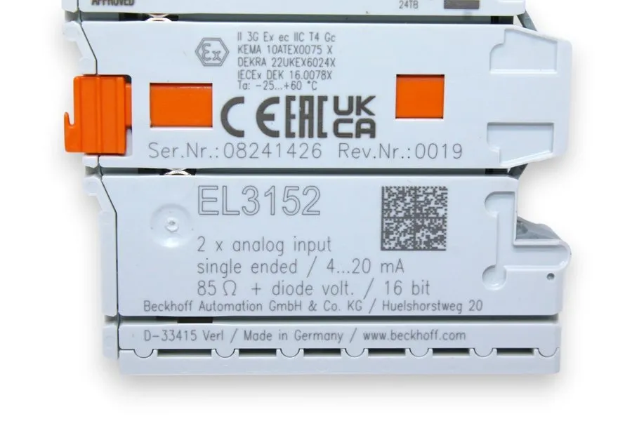 Модуль ввода-вывода BECKHOFF EL3152 EtherCAT Terminal