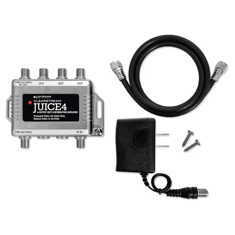 Усилитель ТВ-сигнала Distribution Amplifier ClearStream JUICE4 4 TV Output 4K 8K