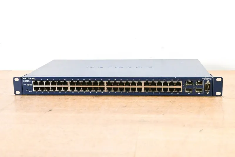 Коммутатор NETGEAR ProSafe GSM7248 48-Port Gigabit Managed Rackmount Switch SFP