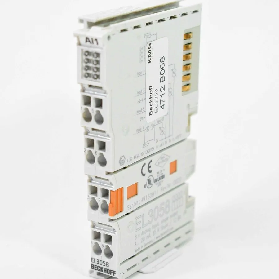Модуль ввода-вывода EL3058 Beckhoff EtherCat Terminal