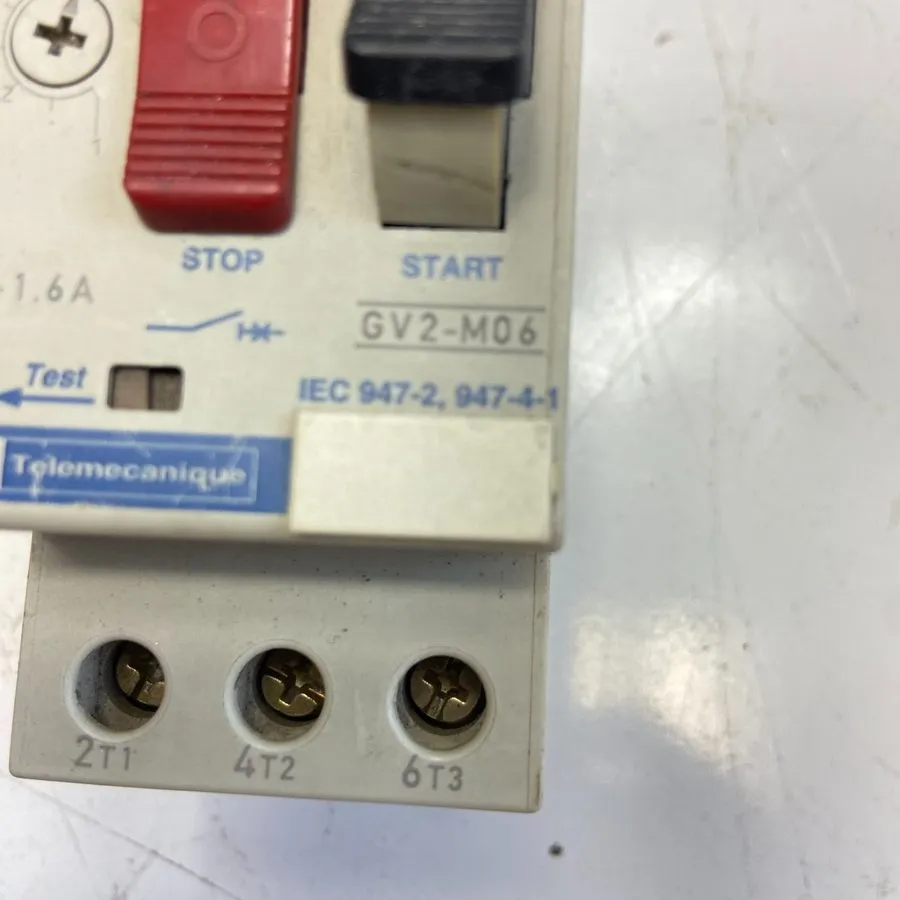 Автоматический выключатель TELEMECANIQUE GV2-MO6 MOTOR PROTECTION CIRCUIT BREAKE — фото лота 4