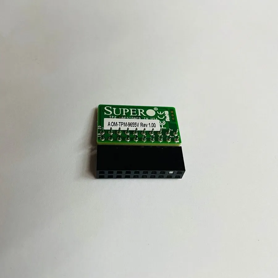 Модуль TPM Supermicro Vertical TPM 1.2 Security Module w/ Infineon 9655 AOM-TPM-