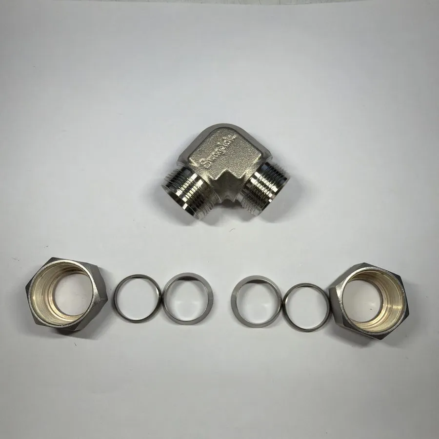 Фитинг Swagelok SS-1210-9 Stainless Steel Swagelok Tube Fitting FNSP — фото лота 2
