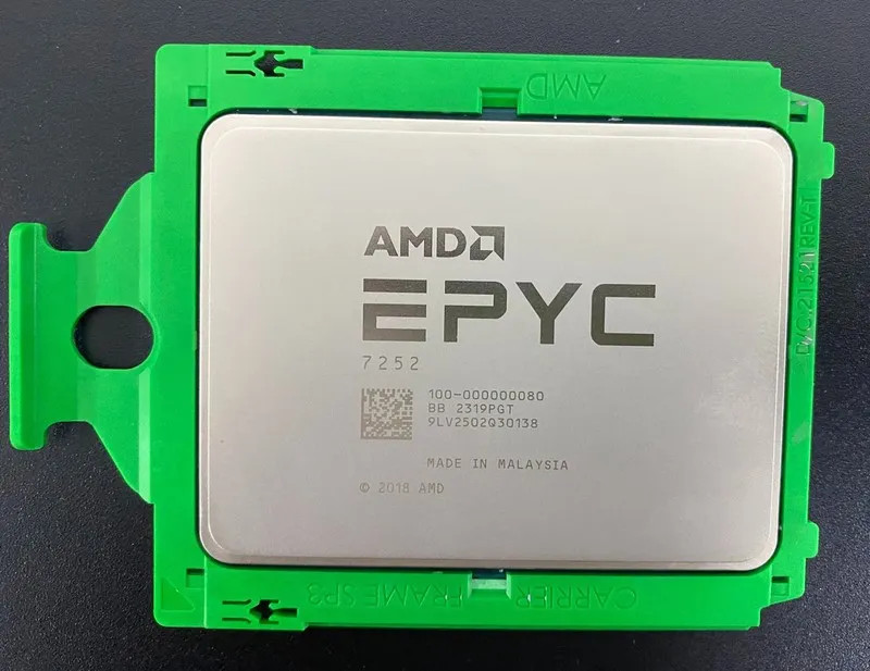 Сервер AMD EPYC 7252 CPU PROCESSOR 8 CORE 3.10GHz 64MB CACHE 120W Server sp3 DDR