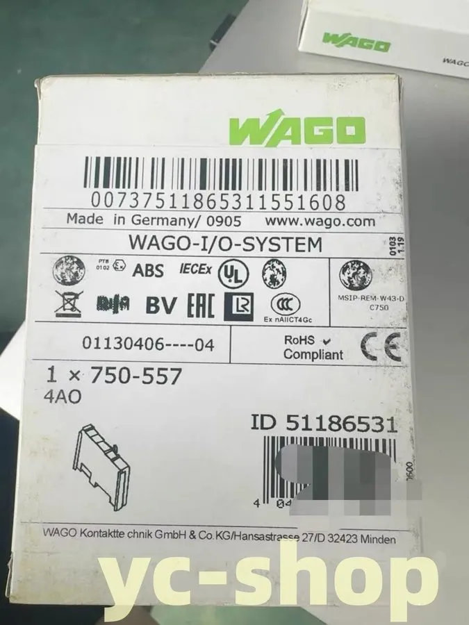 Модуль ввода-вывода WAGO 750-557 Analog Output Module