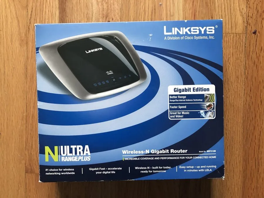 Маршрутизатор Cisco WRT310N 6.75 Mbps 4-Port Gigabit Wireless N Router