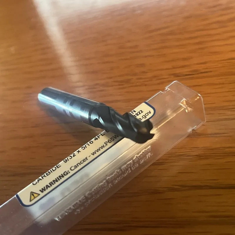 Режущий инструмент OSG 404-2812-BN11 Carbide End Mill, 404BN, 9/32 D, 3/4 Cut L — фото лота 2